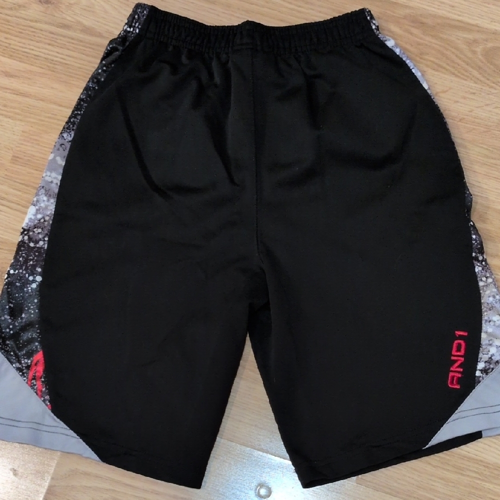 AND1 Blue & Black Sports Shorts - Picture 14 of 14